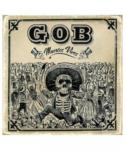 Gob Muertos Vivos Vinyl Record $5.98 Vinyl