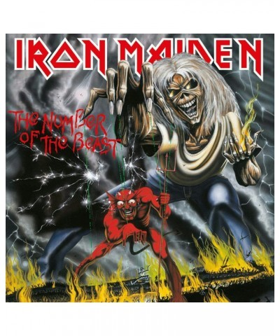 Iron Maiden Number Of The Beast Cassette (Vinyl) $7.21 Vinyl