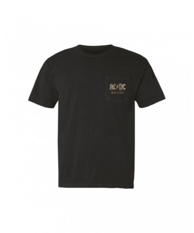 AC/DC T-Shirt | Rock Or Bust Logo Pocket T-shirt $14.98 Shirts