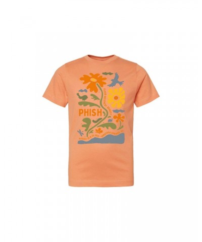 Phish Youth Metamorphosis Tee on Sunset Orange $7.50 Shirts