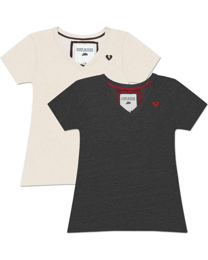 John Mayer Womens V-Neck $17.00 Shirts