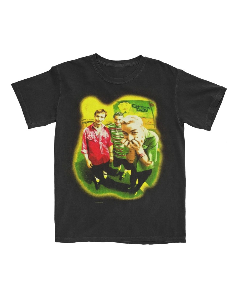 Green Day Vintage Neon Photo T-Shirt $11.75 Shirts