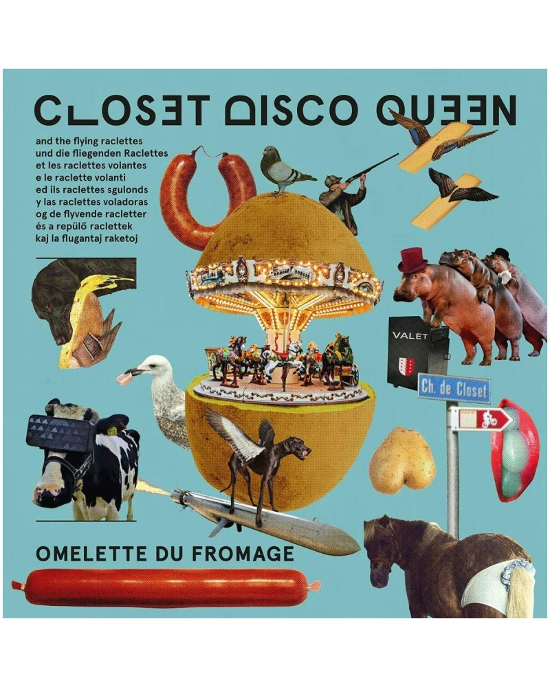 Closet Disco Queen / Flying Raclettes OMELETTE DU FROMAGE CD $7.80 CD