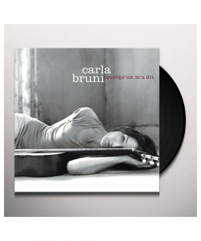 Carla Bruni Quelqu'un M'a Dit / Reissue Of 2002 Album Vinyl Record $9.75 Vinyl