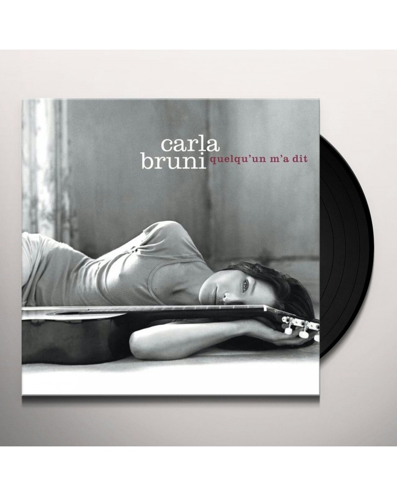 Carla Bruni Quelqu'un M'a Dit / Reissue Of 2002 Album Vinyl Record $9.75 Vinyl