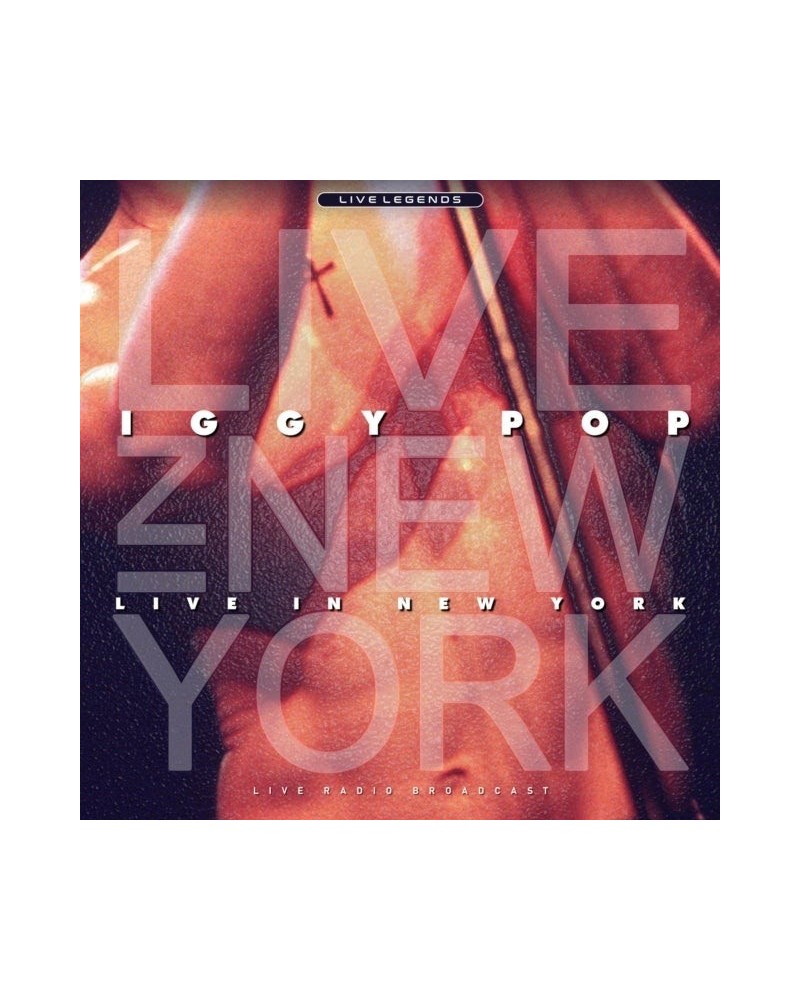 Iggy Pop LP Vinyl Record - Live In New York (Violet Vinyl) $13.62 Vinyl