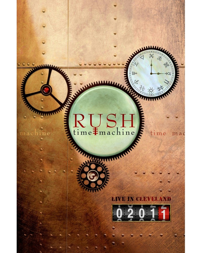 Rush TIME MACHINE 2011: LIVE IN CLEVELAND DVD $9.80 Videos