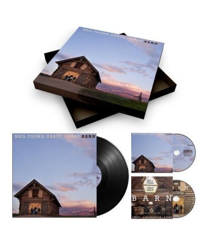 Neil Young & Crazy Horse BARN (DELUXE EDITION/LP/CD/BLU-RAY) Vinyl Record $38.28 Vinyl