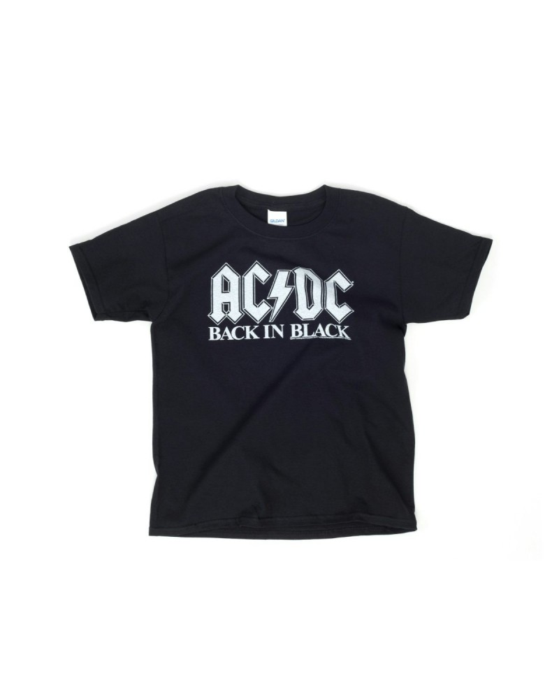 AC/DC Back In Black Youth T-shirt $7.00 Kids