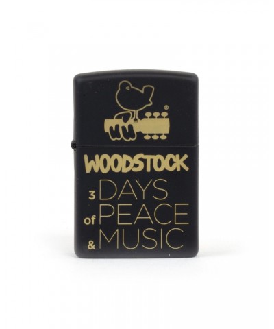 Woodstock 3 Days Of Peace & Music Black & Gold Zippo $13.18 Accessories