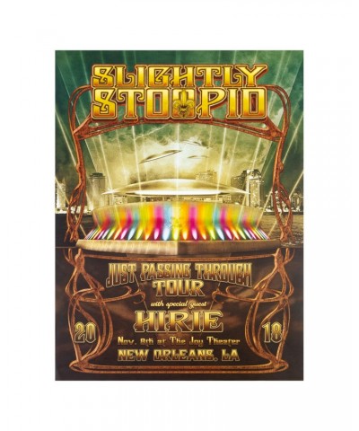 Slightly Stoopid New Orleans LA - 11.8.18 Poster $9.60 Decor