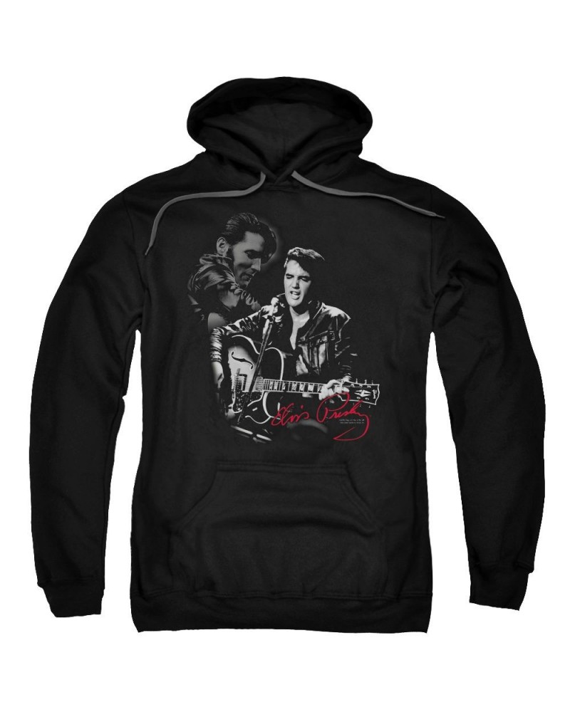 Elvis Presley Hoodie | SHOW STOPPER Pull-Over Sweatshirt $12.48 Sweatshirts