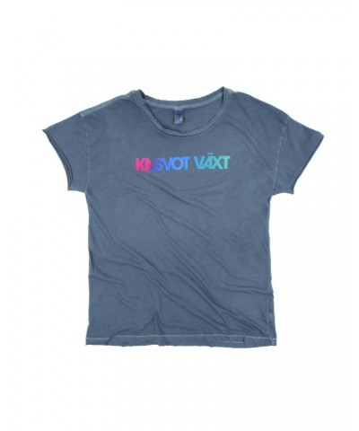 Phish Women’s Kasvot Växt Rokk Tee on Dark Blue $8.14 Shirts