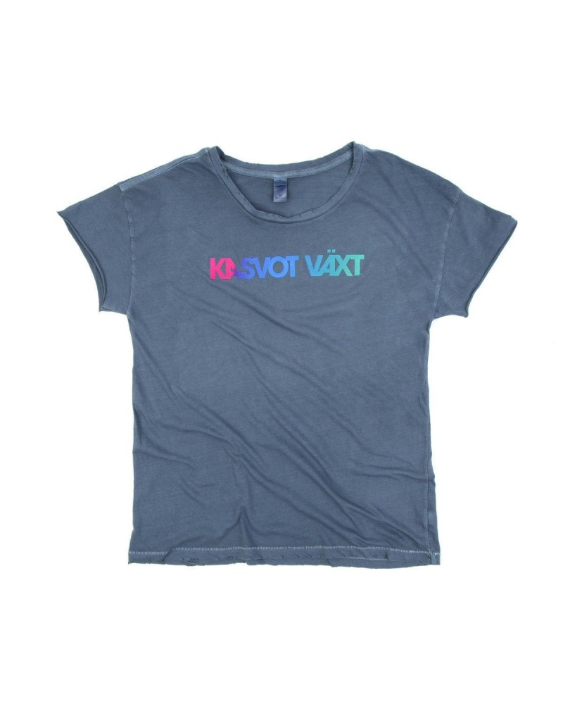 Phish Women’s Kasvot Växt Rokk Tee on Dark Blue $8.14 Shirts