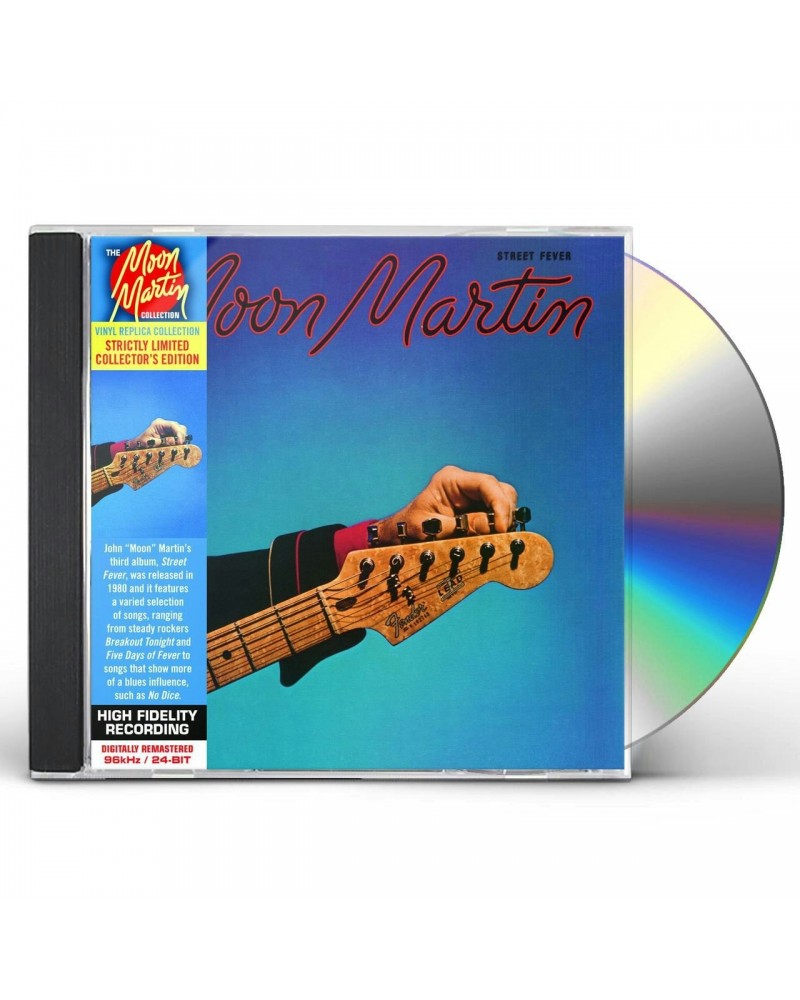 Moon Martin CD - Street Fever $11.71 CD