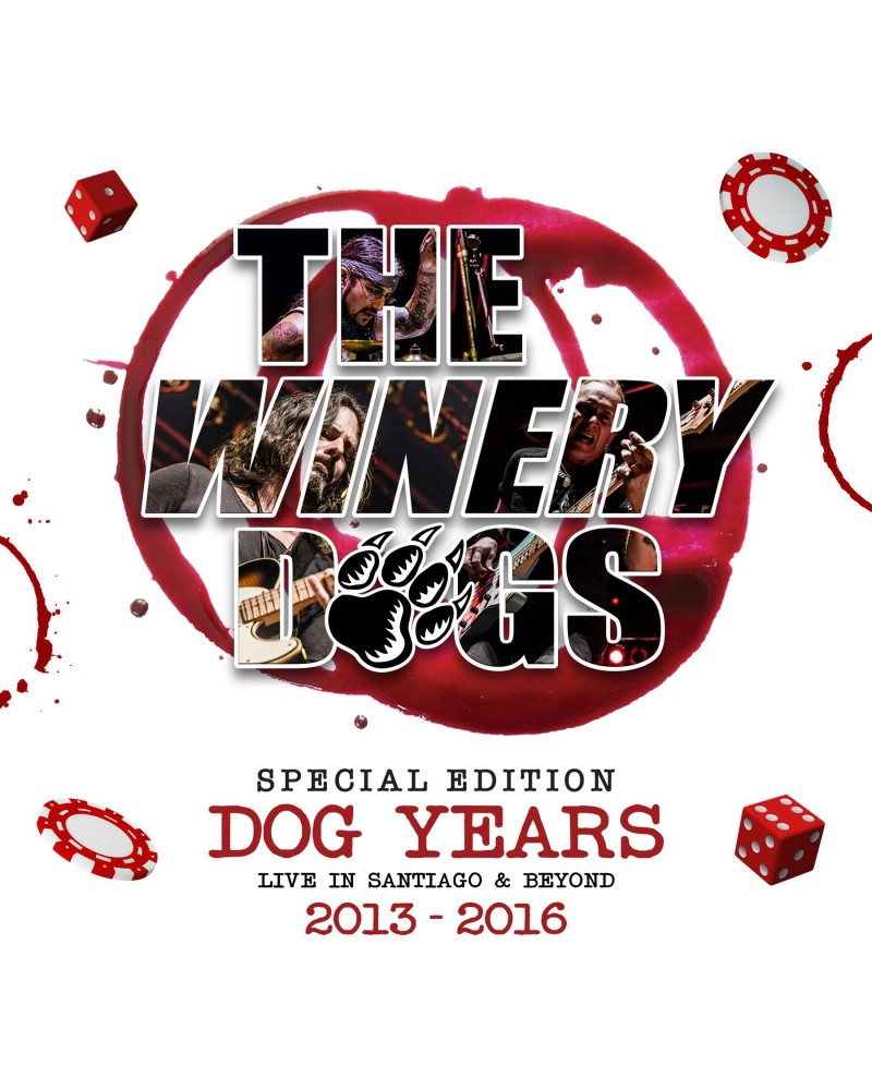 The Winery Dogs DOG YEARS LIVE IN SANTIAGO & BEYOND 2013-2016 Blu-ray $14.52 Videos