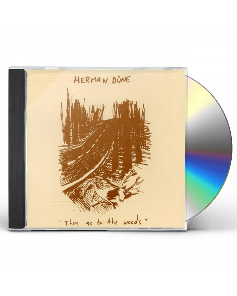 Herman Düne THEY GO TO THE WOODS CD $4.95 CD