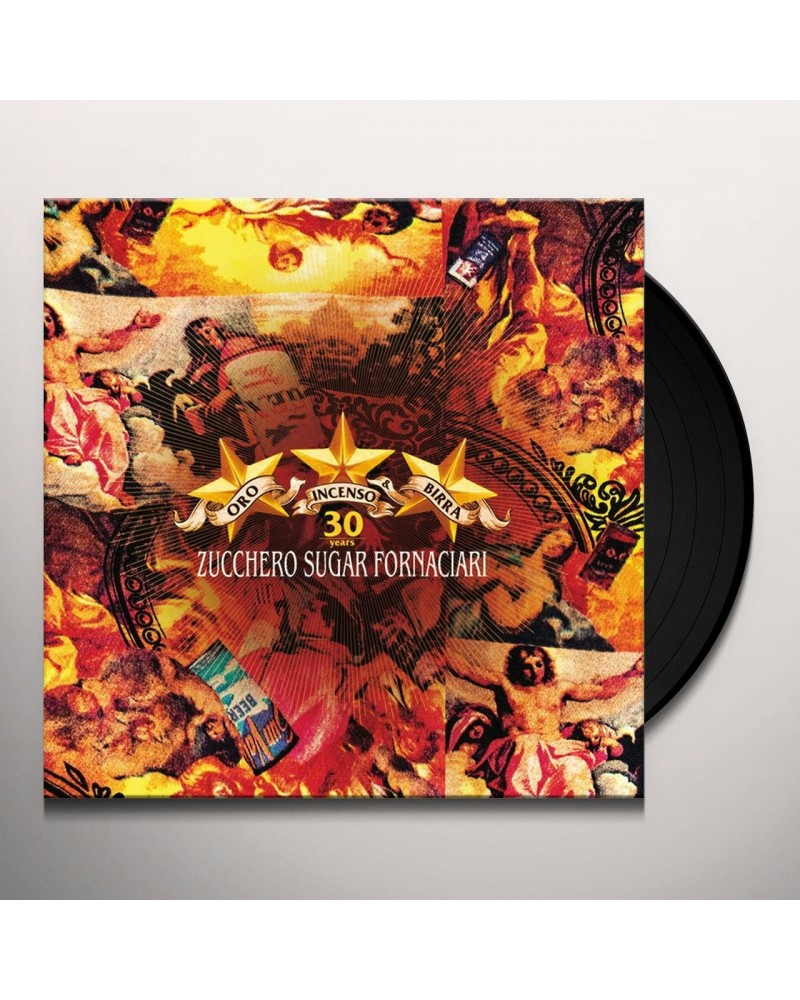 Zucchero ORO INCENSO & BIRRA: 30TH ANNIVERSARY EDITION Vinyl Record $12.60 Vinyl