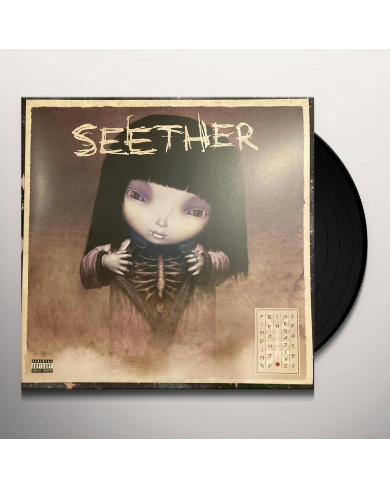 Seether Finding Beauty In Negative Spaces Vinyl Record $13.84 Vinyl