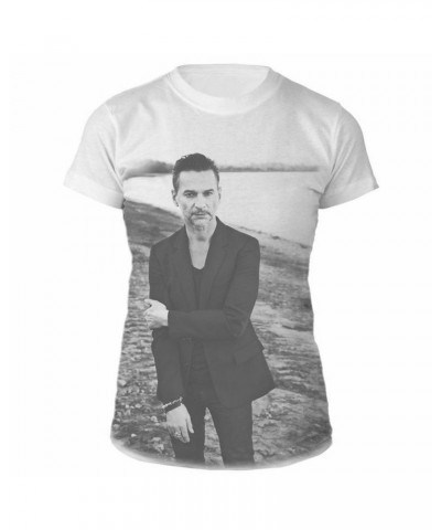 Depeche Mode Dave Gahan Allover White Babydoll $10.85 Shirts