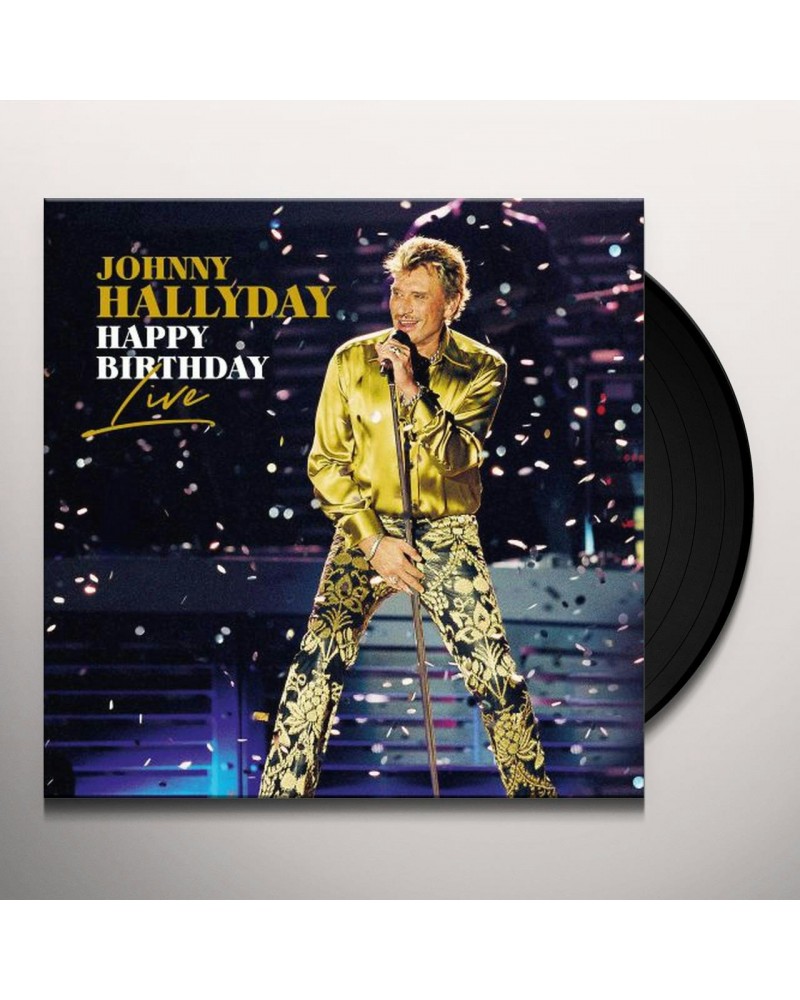 Johnny Hallyday HAPPY BIRTHDAY JOHNNY Vinyl Record $33.92 Vinyl