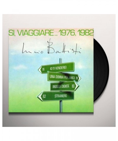 Lucio Battisti SI VIAGGIARE 1976-1982 Vinyl Record $15.00 Vinyl