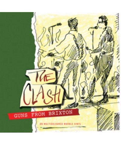 The Clash LP - Guns From Brixton (Multicoloured Marble Vinyl) $12.90 Vinyl