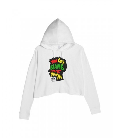 Peter Tosh Can't Blame The Youth Cropped Hoodie $14.85 Sweatshirts