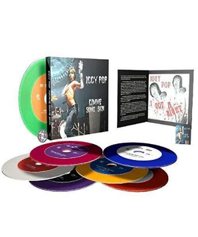 Iggy Pop Gimme Some Skin: The 7" Collection Vinyl Record $14.80 Vinyl