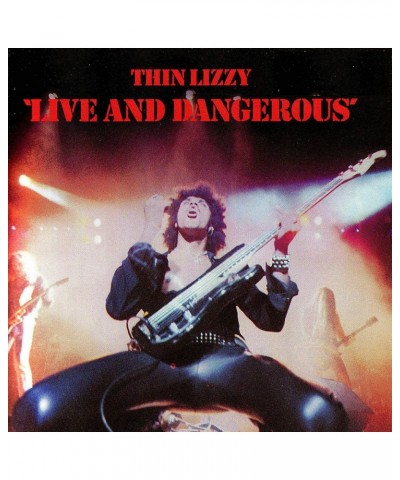 Thin Lizzy LIVE & DANGEROUS (180G/TRANSLUCENT RED VINYL/LIMITED EDITION/GATEFOLD COVER) Vinyl Record $27.18 Vinyl