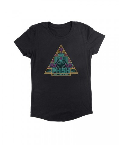 Phish Women’s Mexico 2017 Pyramids Redux Tee on Dark Grey $10.00 Shirts