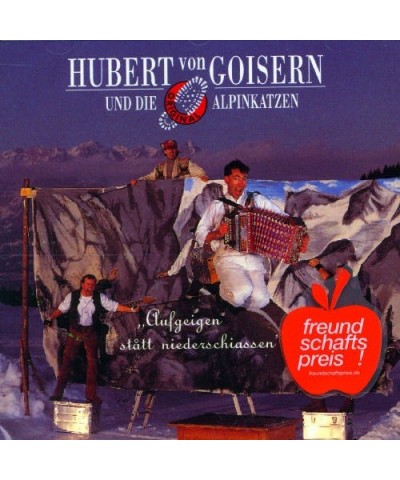 Hubert von Goisern AUFGEIG'N STATT NIEDERSCHIASS'N CD $5.09 CD