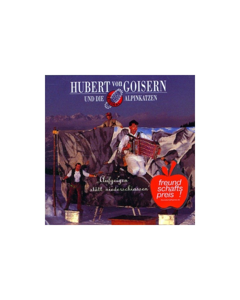 Hubert von Goisern AUFGEIG'N STATT NIEDERSCHIASS'N CD $5.09 CD