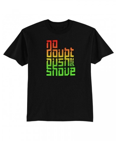 No Doubt Push and Shove Text Fade Men's Tee $7.38 Shirts