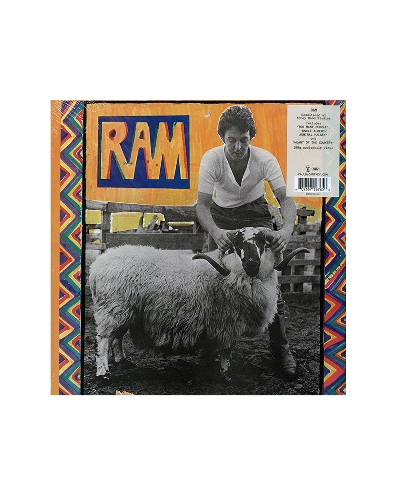 Paul McCartney LP Vinyl Record - Ram $17.74 Vinyl