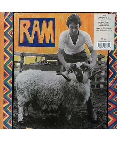 Paul McCartney LP Vinyl Record - Ram $17.74 Vinyl