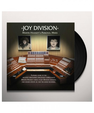 Joy Division Martin Hannett's Personal Mixes Vinyl Record $12.75 Vinyl