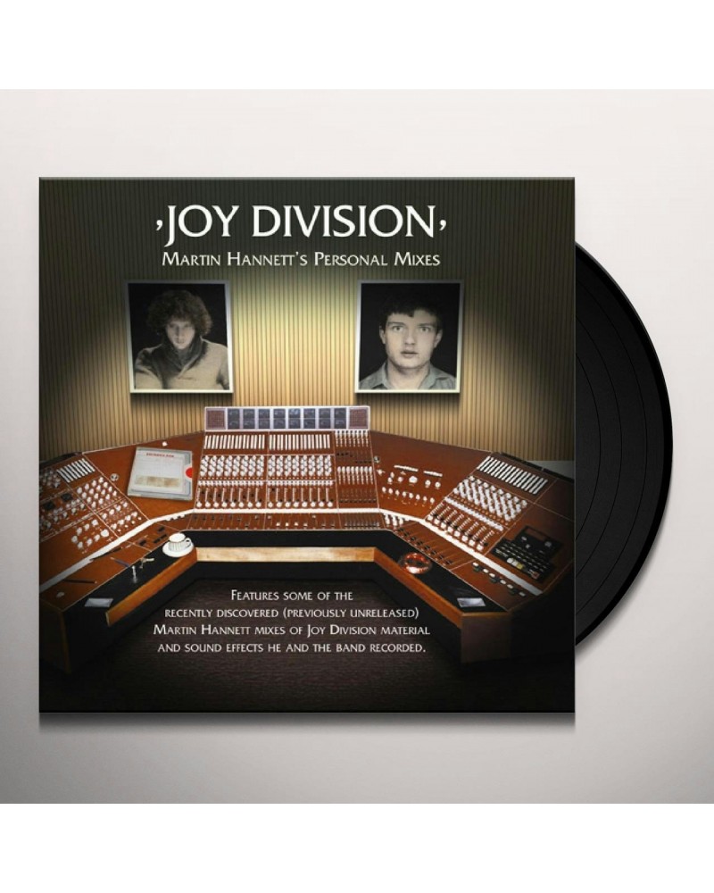 Joy Division Martin Hannett's Personal Mixes Vinyl Record $12.75 Vinyl