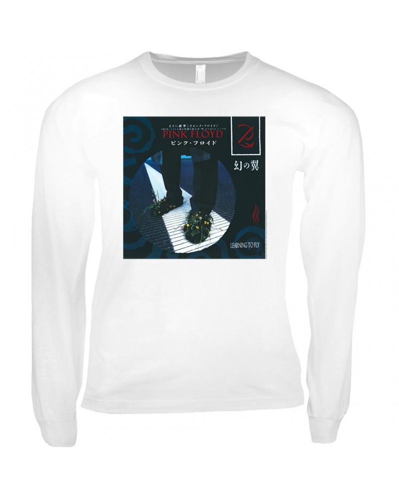 Pink Floyd Long Sleeve Shirt | Learning To Fly Japanese Album Cover Shirt $13.78 Shirts