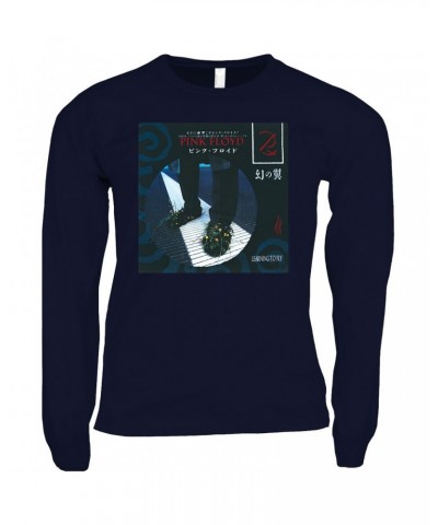 Pink Floyd Long Sleeve Shirt | Learning To Fly Japanese Album Cover Shirt $13.78 Shirts