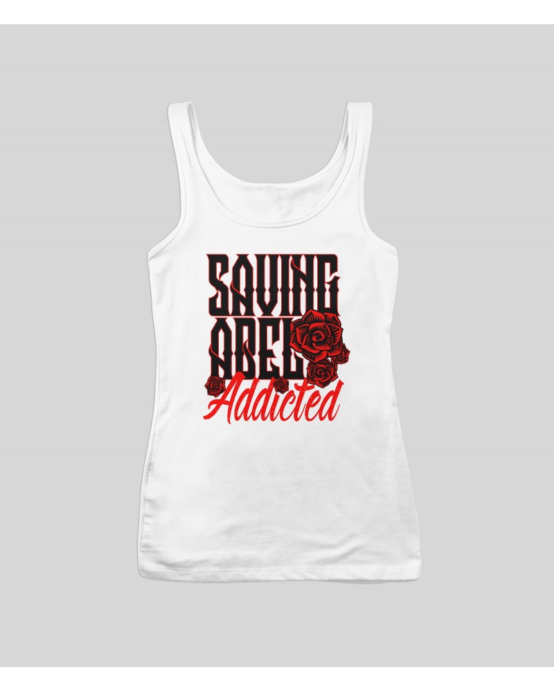 Saving Abel Woman's Saving Abel Addicted Rose TANK $11.00 Shirts