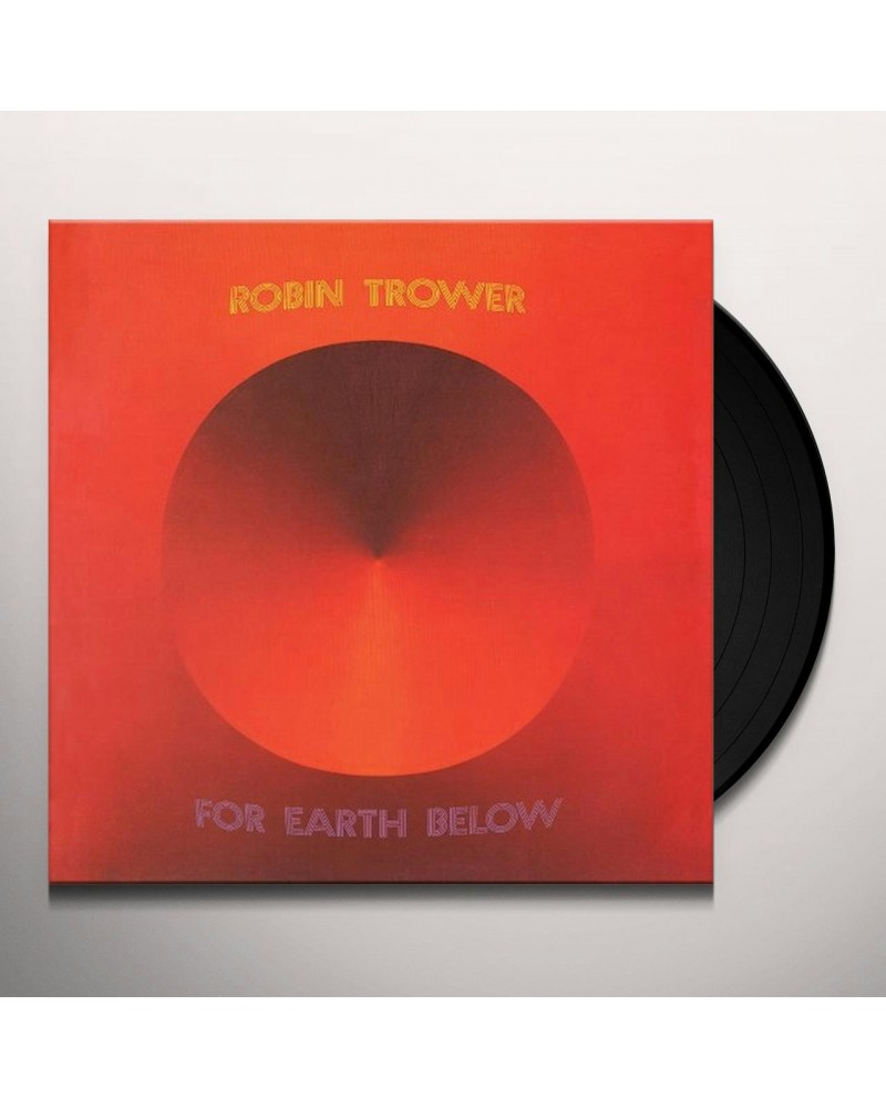 Robin Trower For Earth Below Vinyl Record $12.31 Vinyl