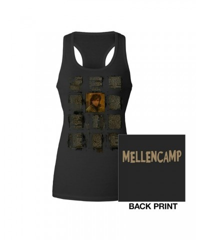 John Mellencamp Women's Racerback Songs Tank $10.98 Shirts