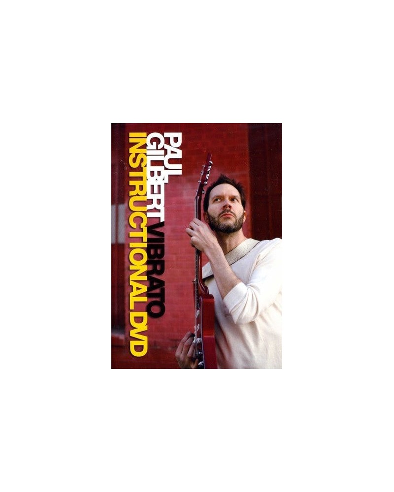 Paul Gilbert VIBRATO INSTRUCTIONAL DVD $15.50 Videos