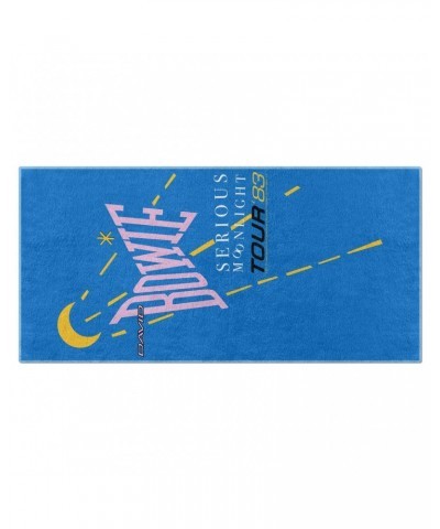 David Bowie Beach Towel | Serious Moonlight 1983 Tour Towel $21.98 Towels