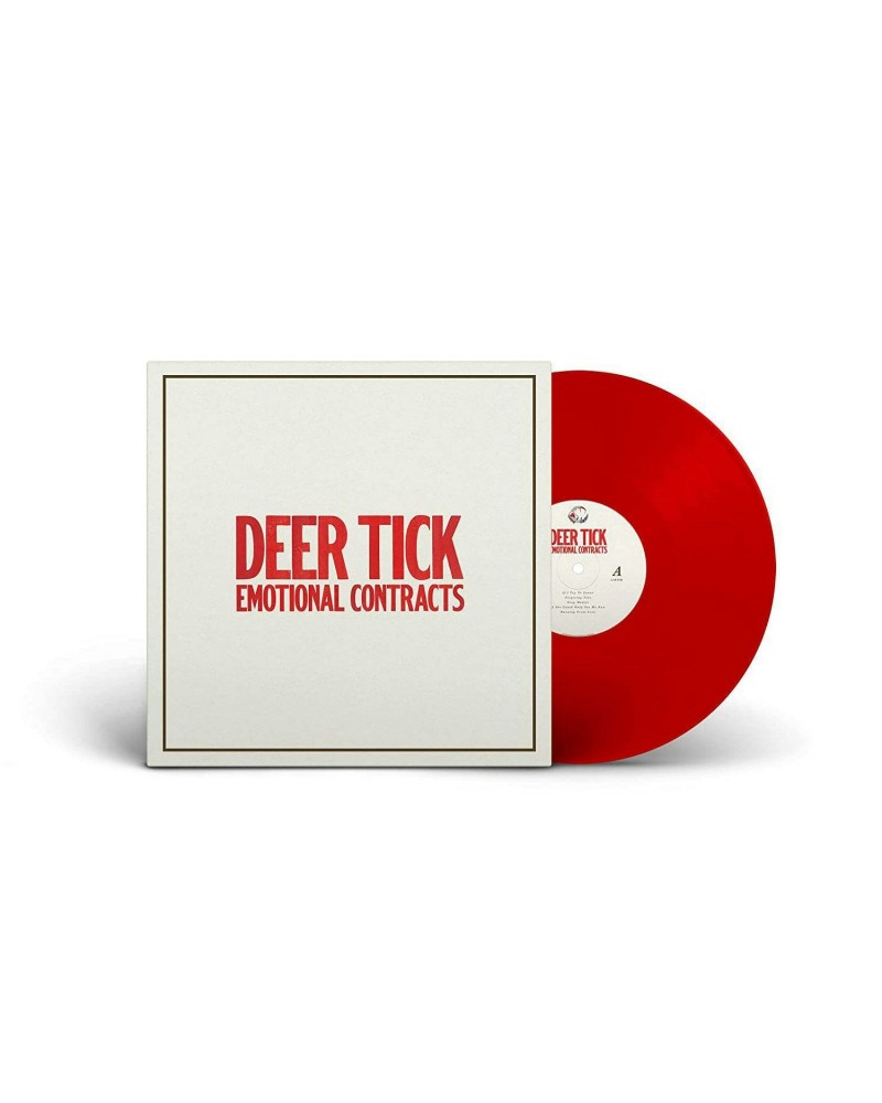 Deer Tick Emotional Contract (Red) Vinyl Record $7.82 Vinyl