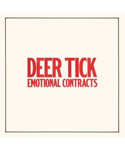 Deer Tick Emotional Contract (Red) Vinyl Record $7.82 Vinyl