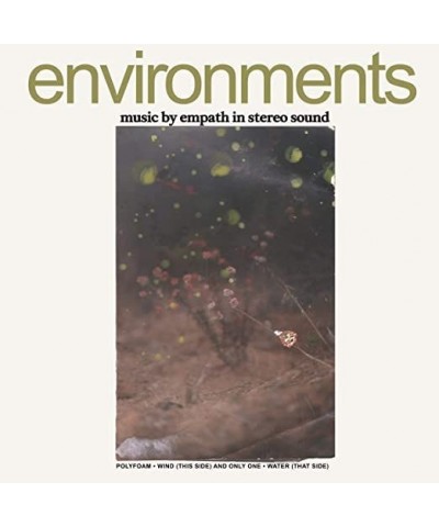 Empath ENVIRONMENTS Vinyl Record $4.68 Vinyl