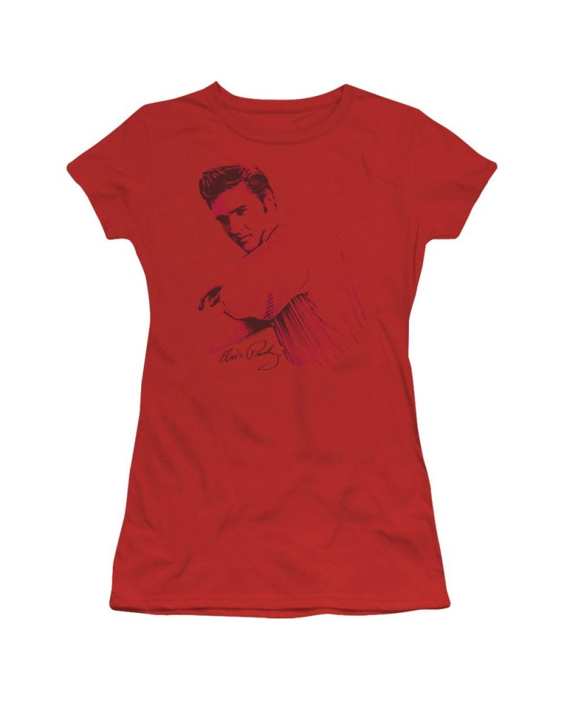 Elvis Presley Juniors Shirt | ON THE RANGE Juniors T Shirt $5.44 Shirts