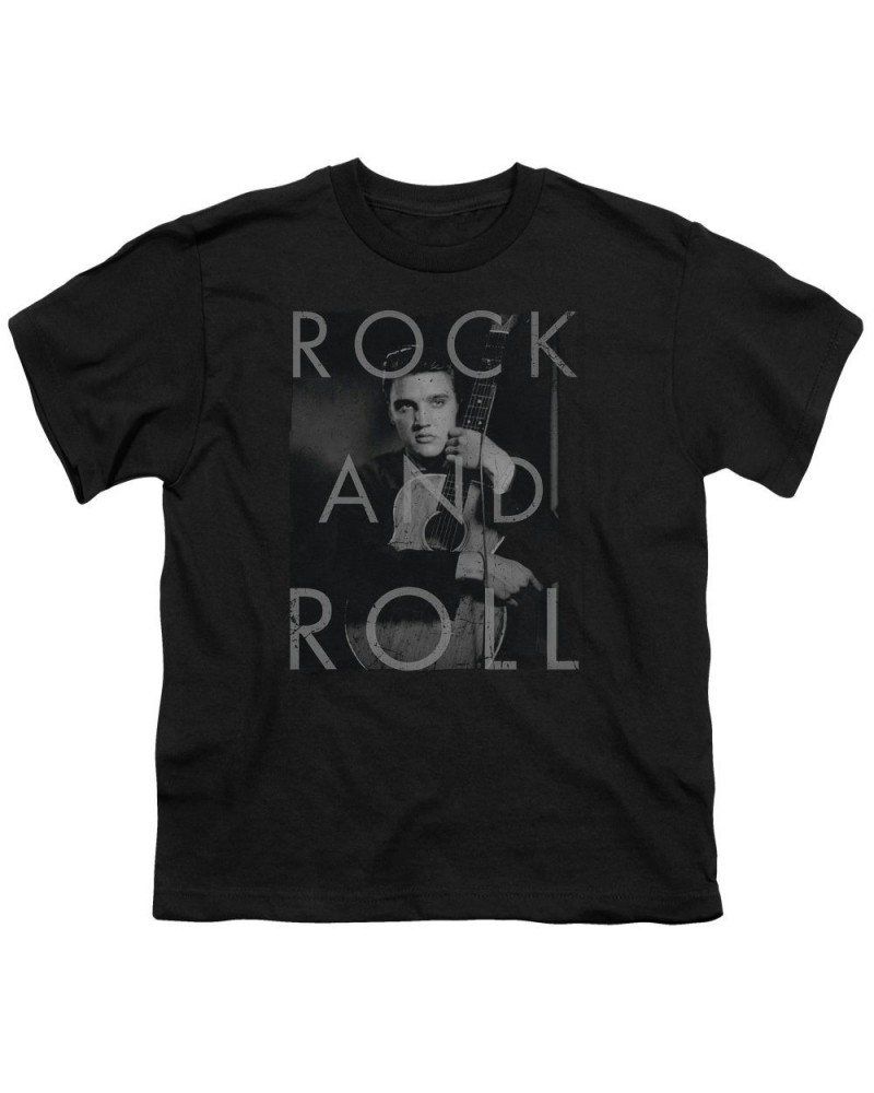 Elvis Presley Youth Tee | ROCK AND ROLL Youth T Shirt $5.25 Kids